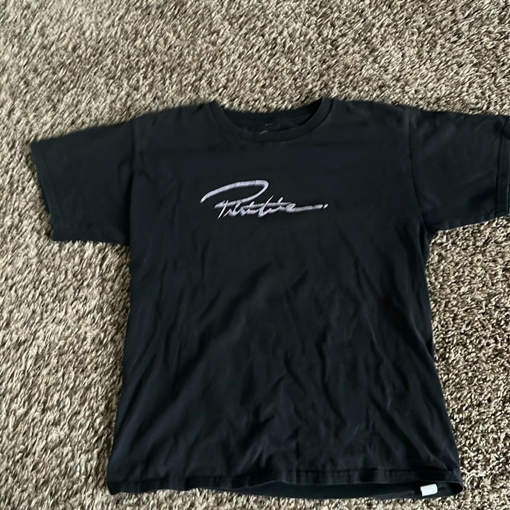Primitive | Black Tee With Colorful Design On Back | Good Condition